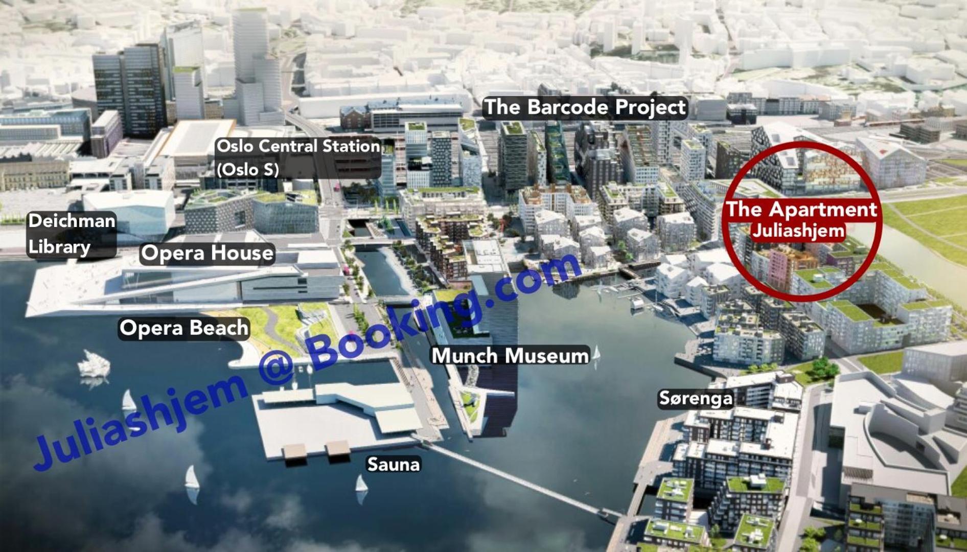 Bjorvika Opera & Munch Area - By The Sea & In The City, Near Oslo Centralstation Luaran gambar